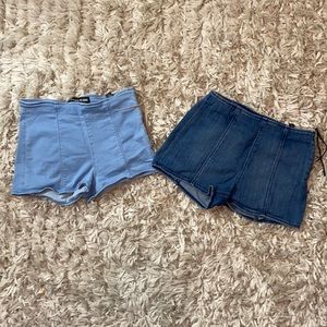 Express jean shorts
